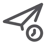 Send Later SVG Icon